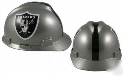 New nfl oakland raiders hardhat hard hat msa