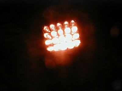 Gen 3 led 2.5X3.25 flat amber leds whelen edge & 9M