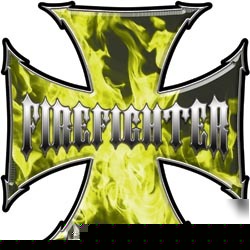 Firefighter decal reflective 2
