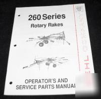 Gehl implement 260 series rotary rakes