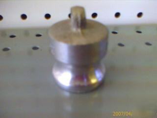 Cam & groove quick couplers dust plug 1-1/2