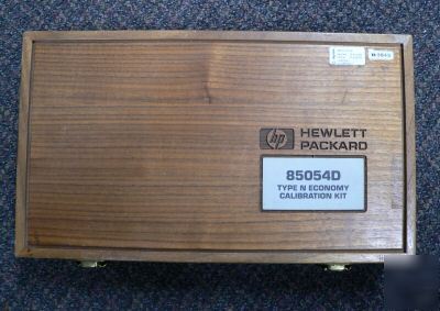 Hp 85054D type n economy calibration kit - nice
