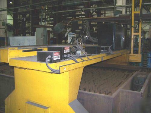 New esab avenger 1 600 amp cnc plasma cutting system 96