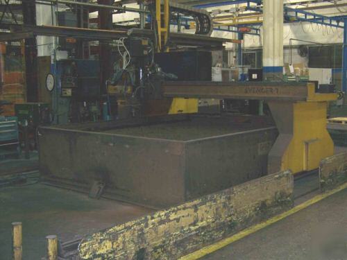 New esab avenger 1 600 amp cnc plasma cutting system 96