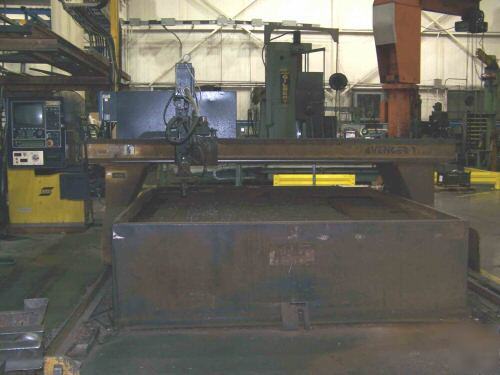 New esab avenger 1 600 amp cnc plasma cutting system 96