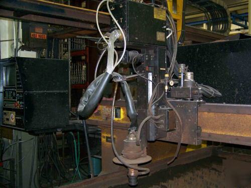 New esab avenger 1 600 amp cnc plasma cutting system 96