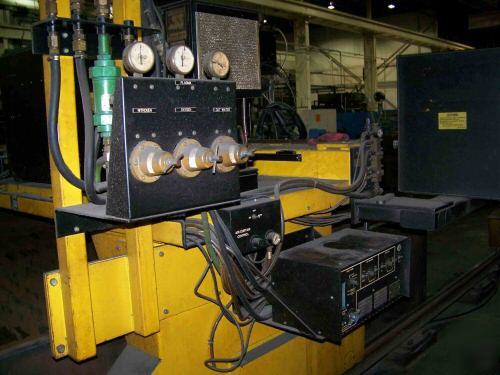 New esab avenger 1 600 amp cnc plasma cutting system 96