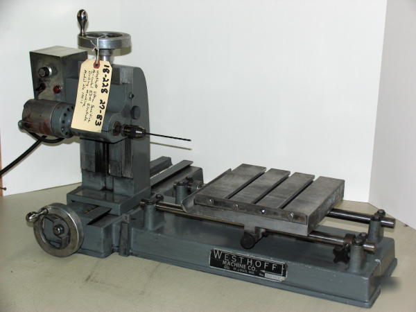 Westhoff ultra sensitive e.d.m. electrode drilling mach