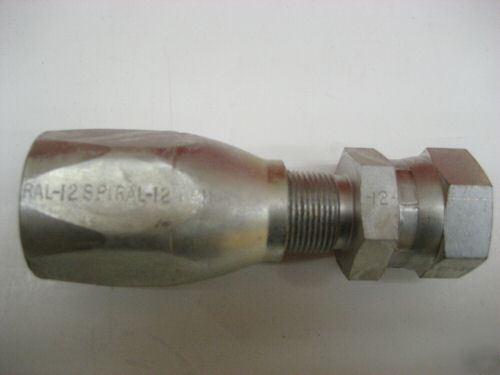 Aeroquip 4721-12-12S hydraulic fitting 3/4