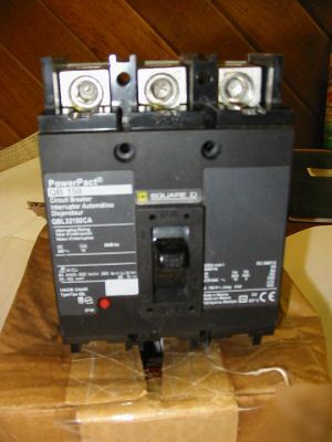 New QBL32150 ca square d powerpact 3P 150A breaker hacr 