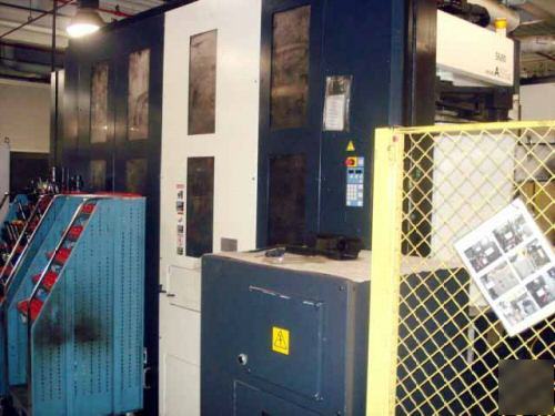 Makino model a-55E horizontal machining center