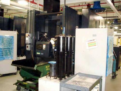 Makino model a-55E horizontal machining center