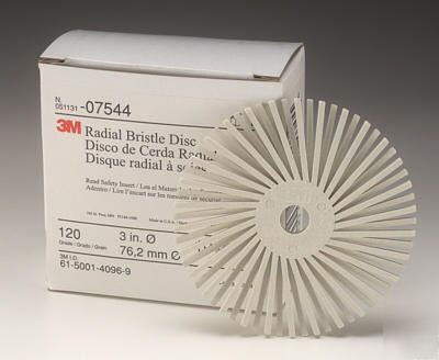 3M scotchbrite radial bristle discs 10BOX 3