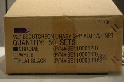 New victaulic escutcheon assy V27; 3/4