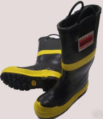 Servus 1492 rubber firefighting boot 5.5-medium