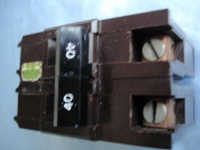 Federal pacific 2 pole 40 a circuit breaker 