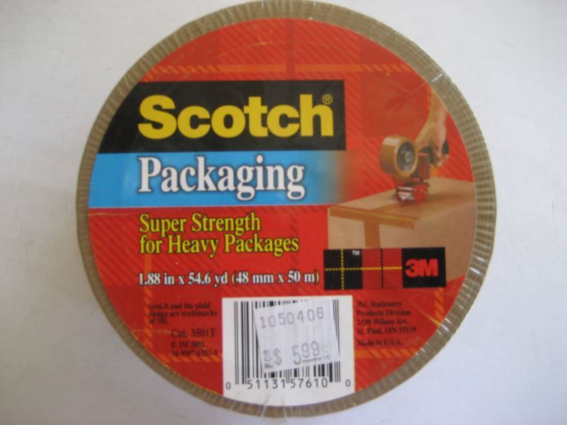 3M scotch packaging tape 1.88