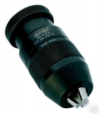 1JT industrial keyless drill chuck 0-5/32