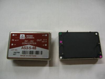 1PC p/n AS3-5-48 ; dc/dc converter mfg:lambda