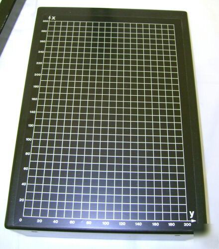 Agie drawing table and arm