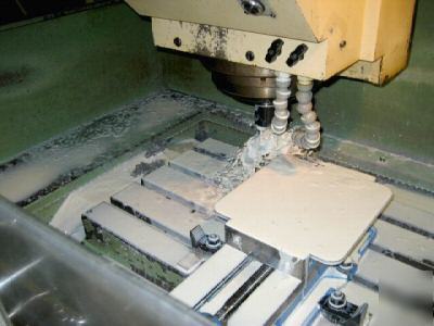 Mori seiki mv-jr cnc vertical machining center mill tap