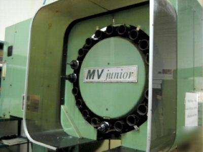 Mori seiki mv-jr cnc vertical machining center mill tap