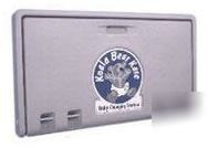 Horizontal,wall-mounted baby changing station KB100-01