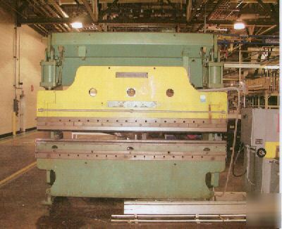 9' x 10 ga cincinnati-inc 90-ton hyd press brake #24887