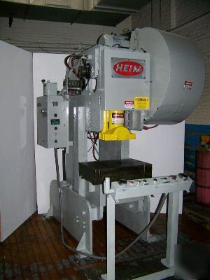 Heim model 55 single crank obi press with air clutch