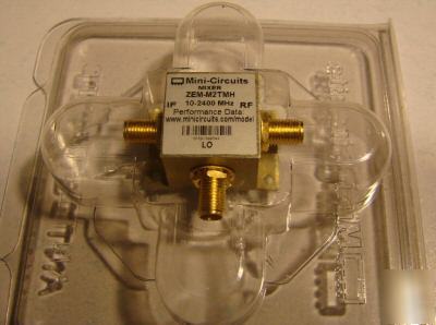 New mini-circuits 10-2400MHZ mixer, zem-M2TMH, sma, 