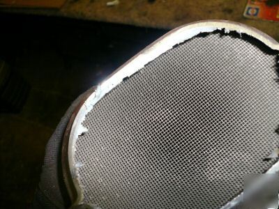 Scrap catalytic converter for recycle only, used #36