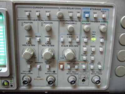 Tektronix tek 2430A 150MHZ digital oscilloscope tested