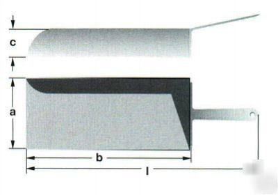 New ampco D50 dust pan non-sparking non-magnetic