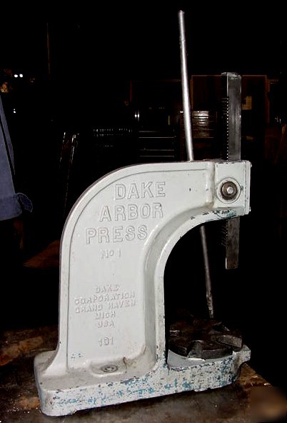 3TN arbor press, dake 1 