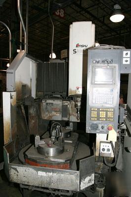 #9167 - enshu S300 cnc vertical machining center