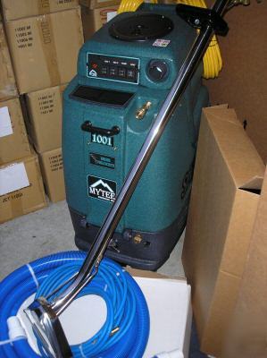 Carpet cleaning - mytee 1001DX-200 extractor w/heater