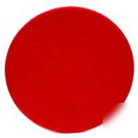 Floor buffer pad - red (thickline quality)