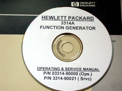 Hp 3314A service and operation manual