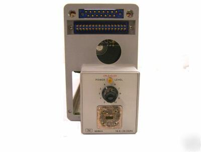 Hp 8696A 18-26.5 ghz (wr-42) plugin module (for 8690) 