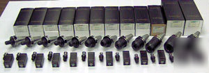 New 12 lyndex bt 35 reg end mill holders kit+pull stud