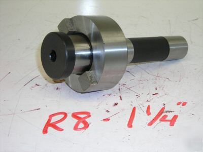 New R8 shank shell face mill arbor 1-1/4'' pilot nos