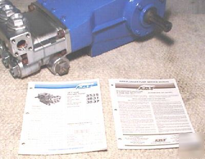 Used cat 3535 high pressure washer pump 36 gpm 1200PSI