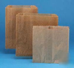 Waxed paper napkin receptacle liners - 250 per case