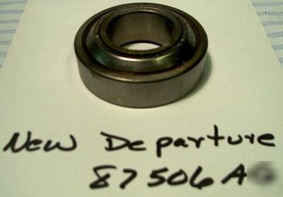 New departure bearing 87506AG **seal type ** new **