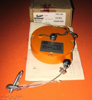 New packers kromer zero gravity tool balancer 7211-03 