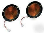 Recessed 4' round strobe light