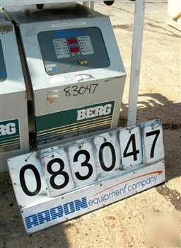 Used: berg water temperature control unit, model B1120X