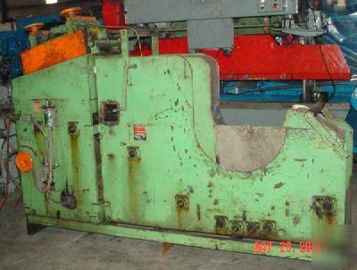 Used rowe powered coil cradle/straightner 