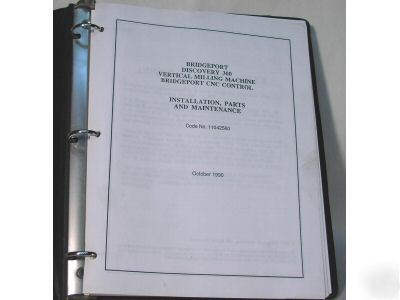 Bridgeport discovery 300 cnc control manual