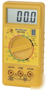 Miniature digital multimeter multitester
